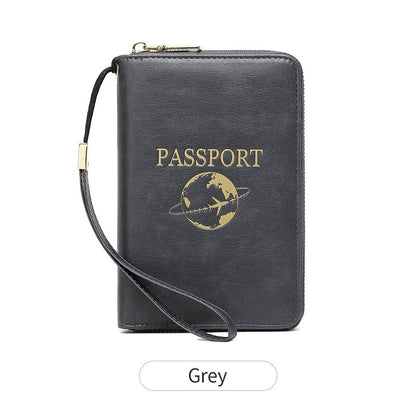 RFID Blocking Travel Passport Wallet