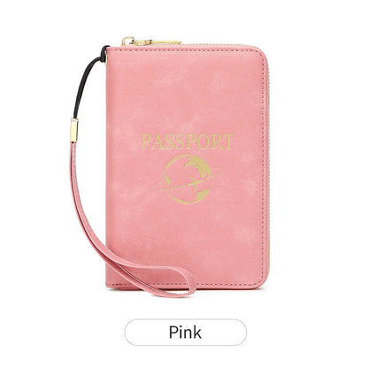 RFID Blocking Travel Passport Wallet