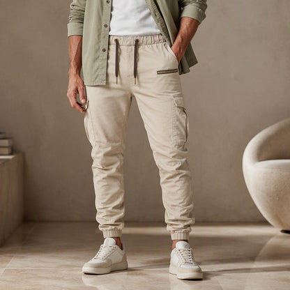 Men's Casual Slim Fit Cargo Pants