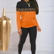 Women's Casual Leopard Print 2-Piece Set