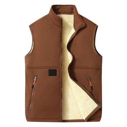 Women's Winter Thermal Stand Collar Vest