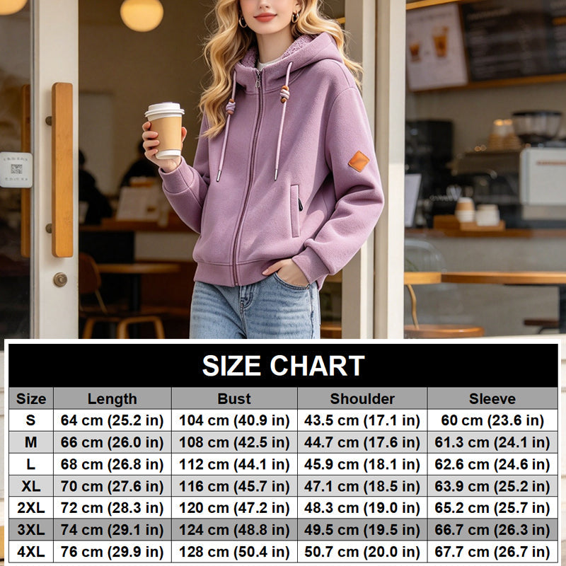 Unisex Ultra-Warm Sherpa Hoodie