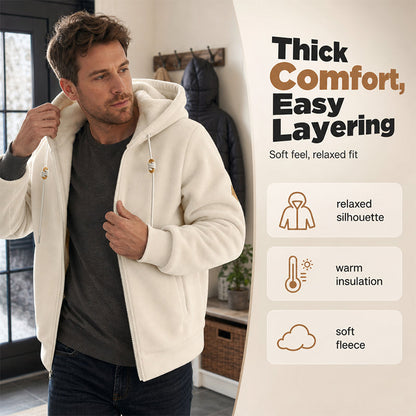Unisex Ultra-Warm Sherpa Hoodie