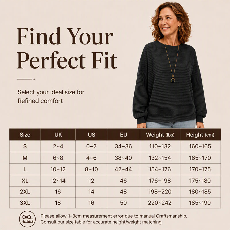 🌸Women's Oversized Ribbed Knit Sweater