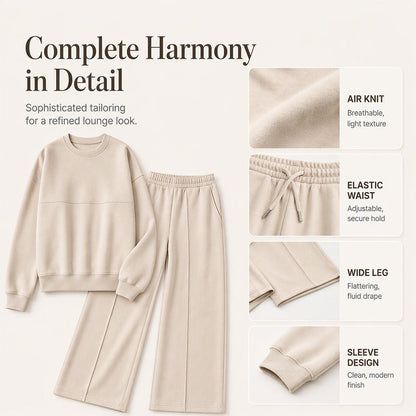 Women's Crewneck Sweatshirt & Sweatpants Set