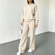 Women's Crewneck Sweatshirt & Sweatpants Set