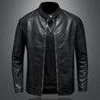 Warm Slim-Fit Biker Jacket