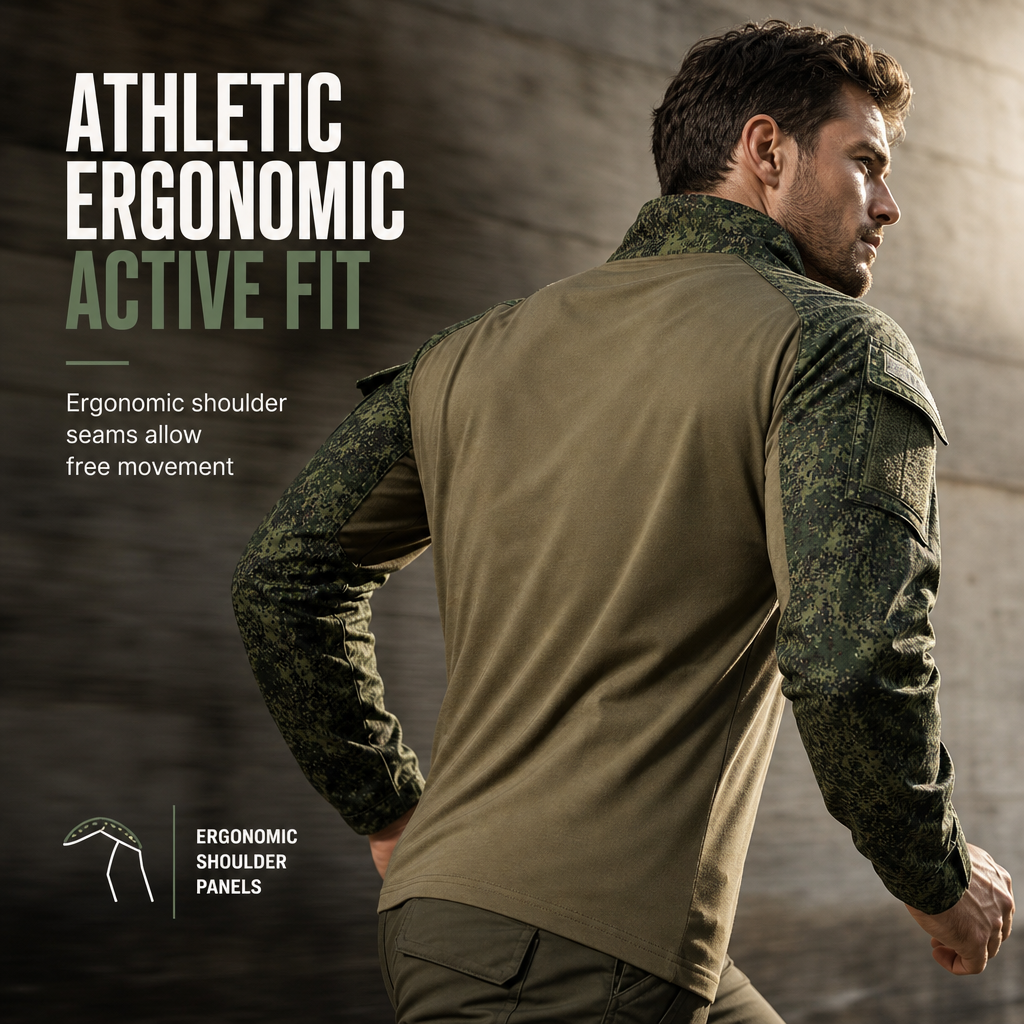 Men's Long Sleeve Tactical Jacket