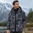 Men's Stylish Camouflage Hooded Jacket