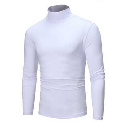 Men's Slim Fit Mock Turtleneck Top