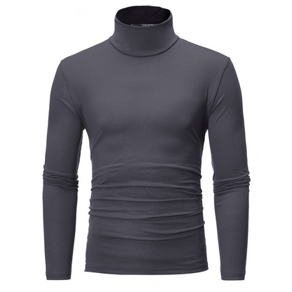 Men's Slim Fit Mock Turtleneck Top