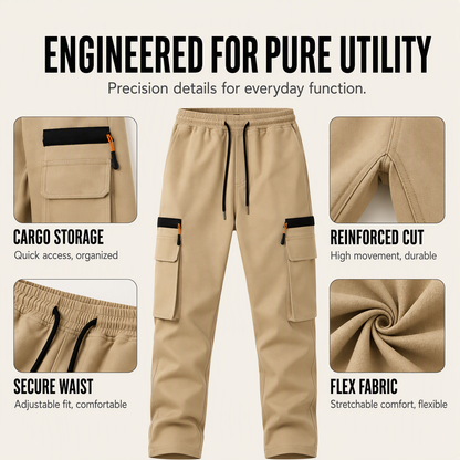 Men's Casual Multi-Pocket Cargo Pants