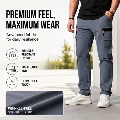 Men's Casual Multi-Pocket Cargo Pants