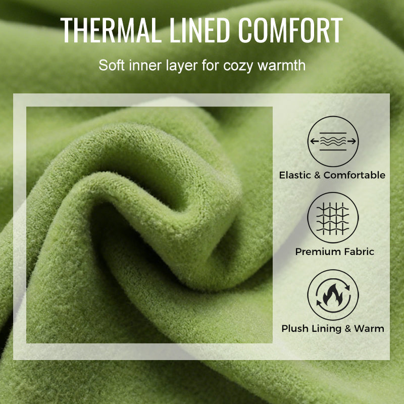 Women's High-Waisted Thermal Lined Yoga Pants