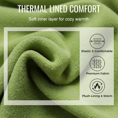Women's High-Waisted Thermal Lined Yoga Pants