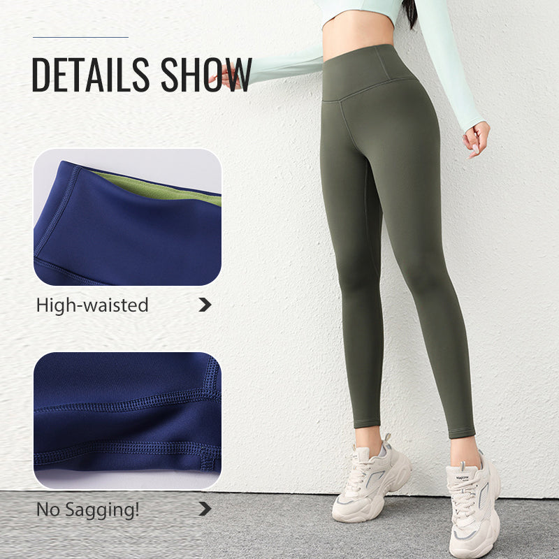 Women's High-Waisted Thermal Lined Yoga Pants