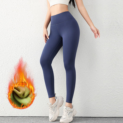 Women's High-Waisted Thermal Lined Yoga Pants