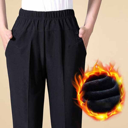 👖Women’s Stylish Plush Straight-leg Pants